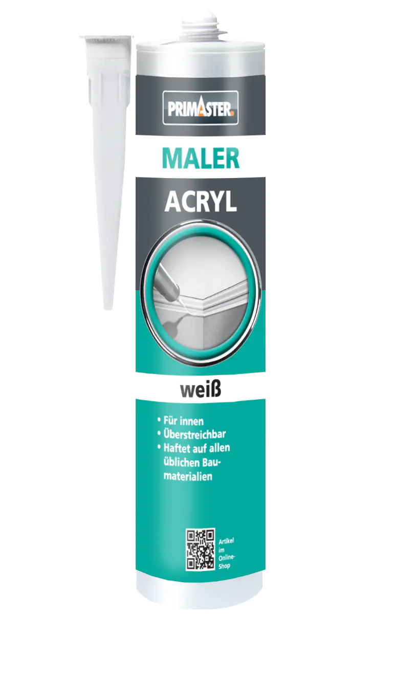Primaster Maler Acryl weiß 310 ml Produktbild: Primaster Maler Acryl weiß 310 ml