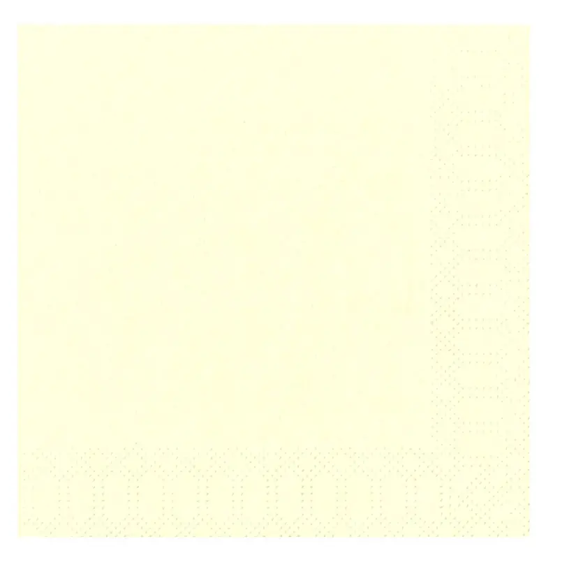 Duni Servietten Bio creme 24 x 24 cm - 20er Pack