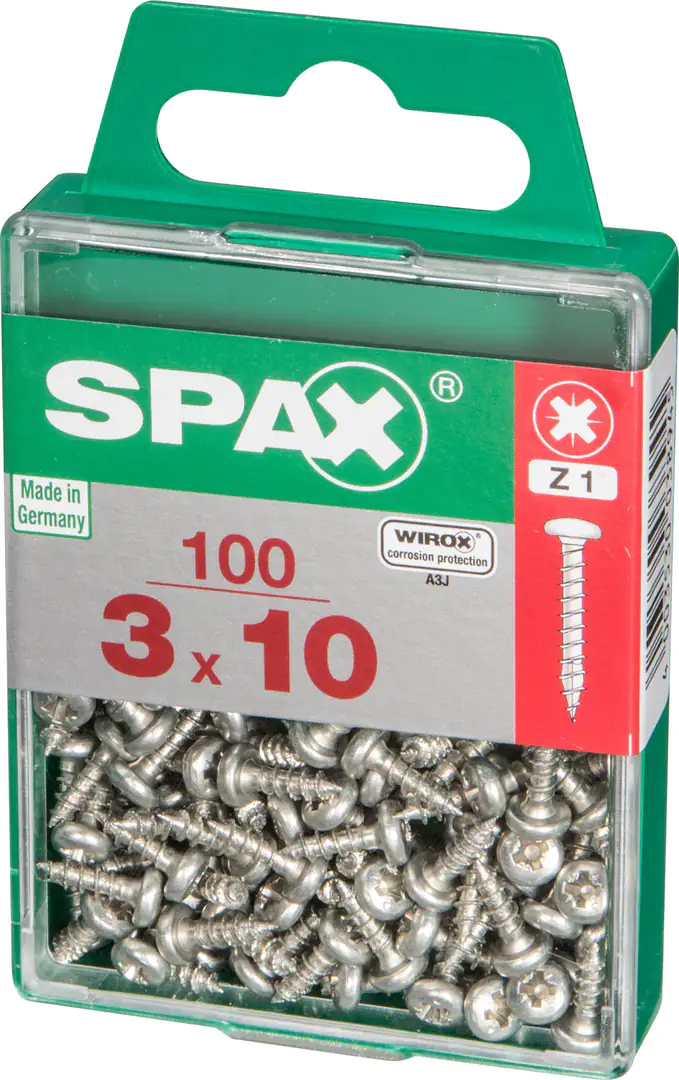Spax Universalschrauben 3.0 x 10 mm TX 10 - 100 Stk.