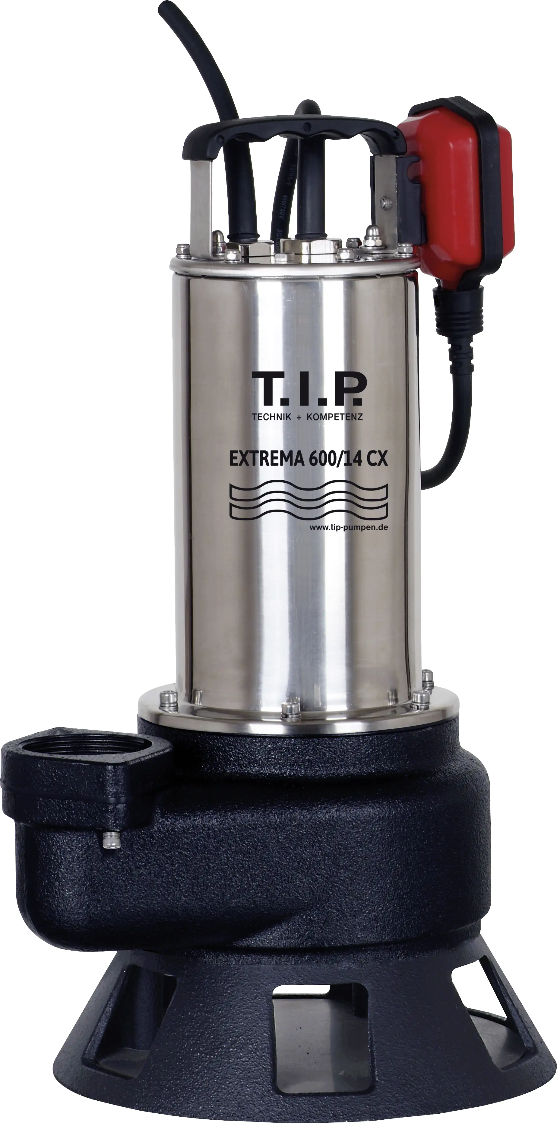 T.I.P. Schmutzwasser Tauchpumpe Extrema 36.000 l/h 14 m 2200 Watt