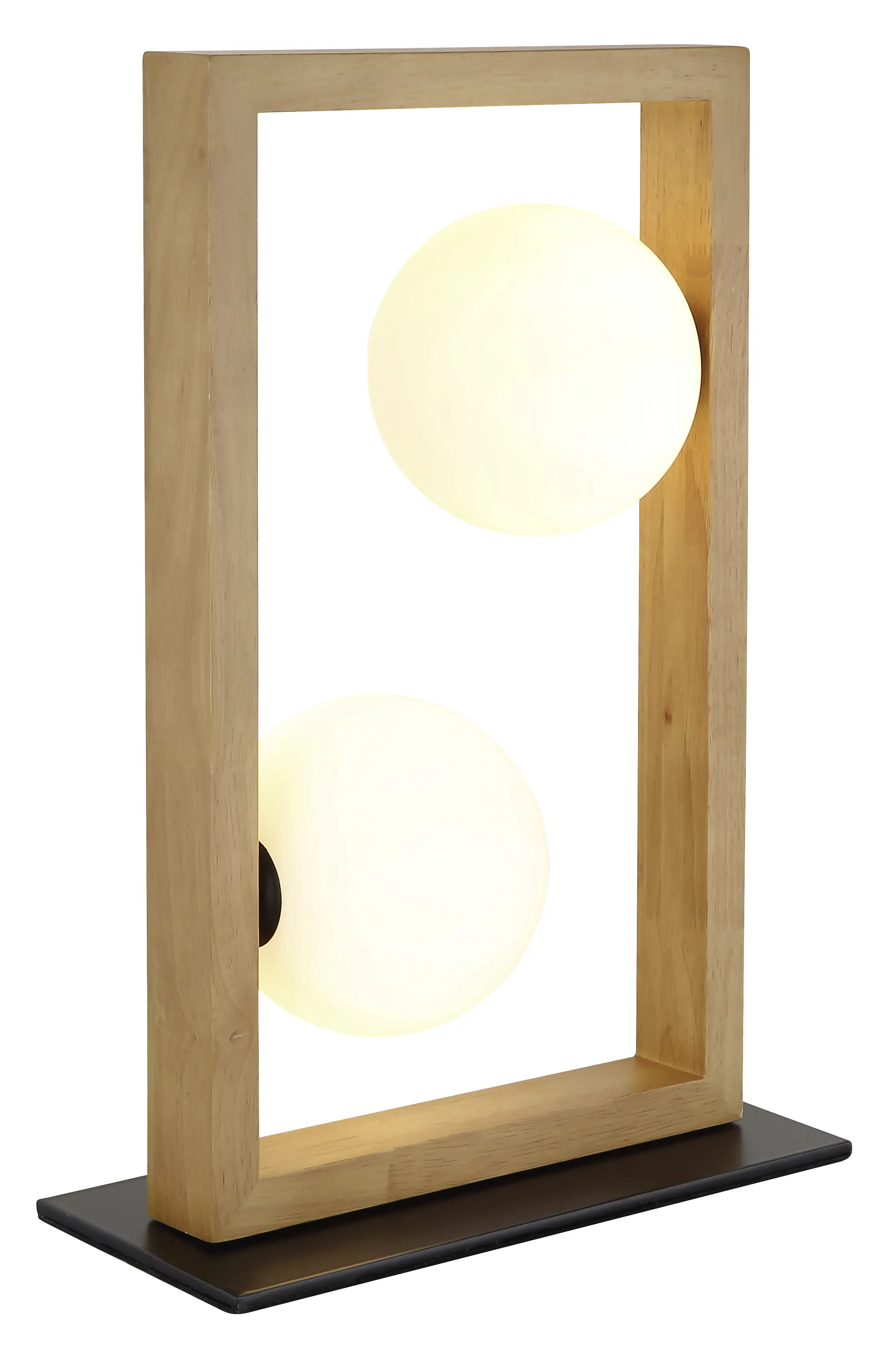 Globo Tischleuchte Nanda 28 x 12 x 40 cm (L x B x H) schwarz matt