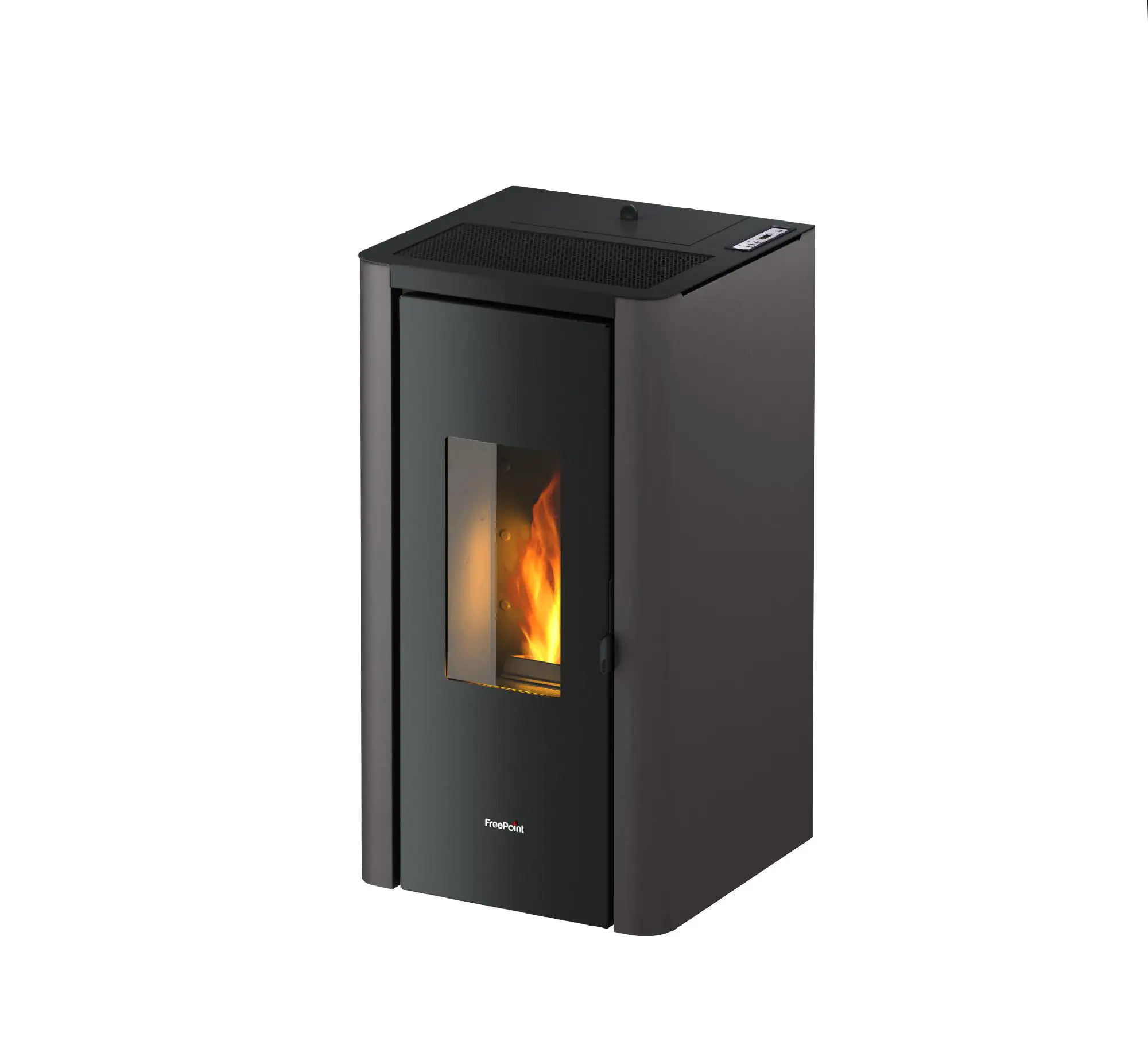 Freepoint Pelletofen Indigo anthrazit bis 7 kW Heizleistung