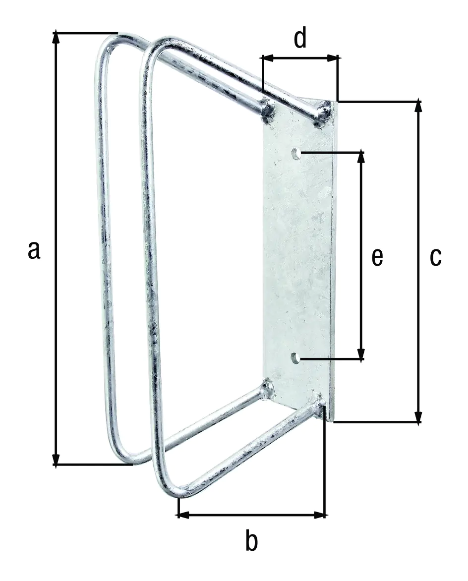 Alberts Einzel-Fahrradhalter 45° 17 cm für Mountainbikes Alberts Einzel-Fahrradhalter 45° 17 cm für Mountainbikes