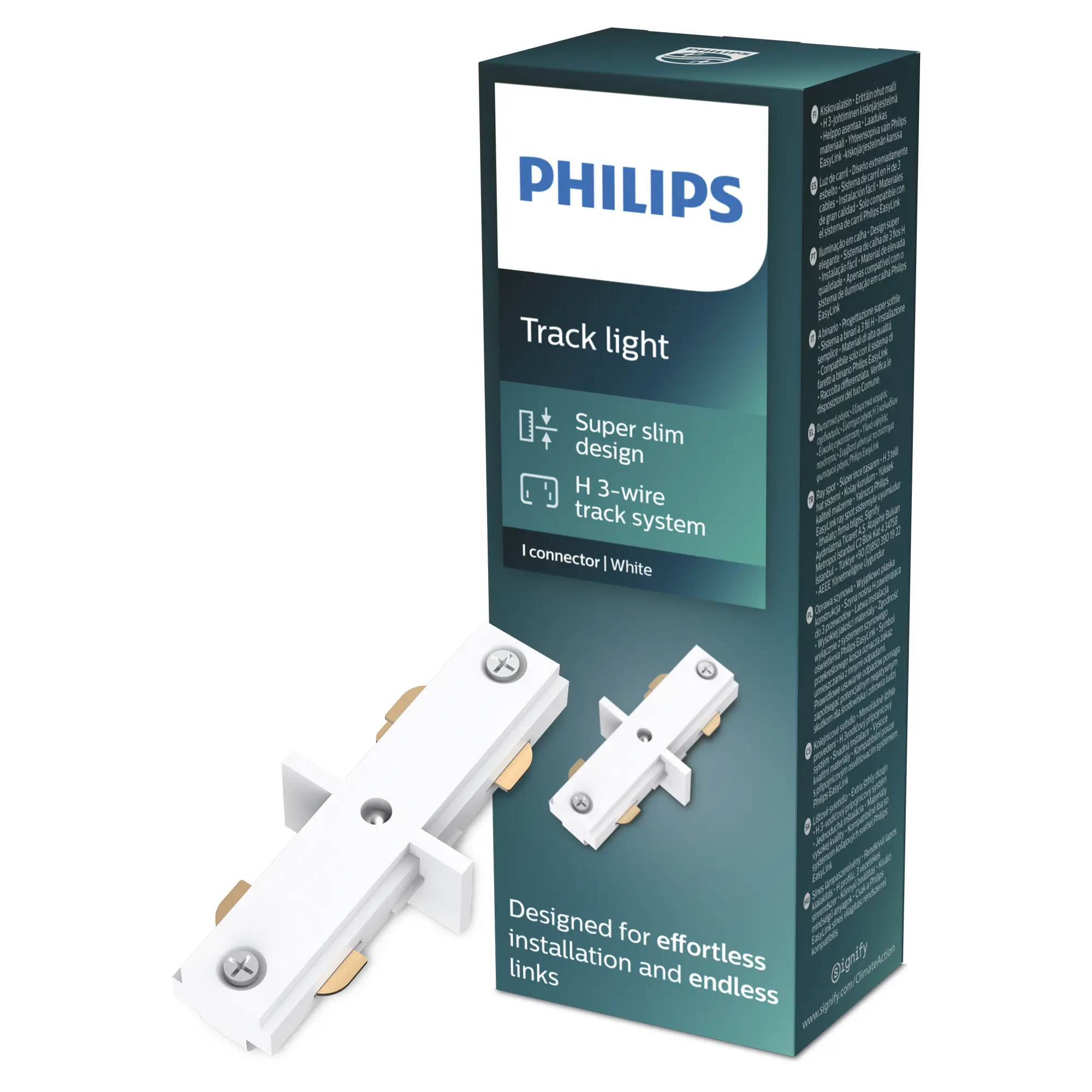 Philips EasyLink Stromverbinder für Schienenleuchte I weiß Philips EasyLink Stromverbinder für Schienenleuchte I weiß