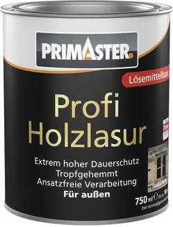 Primaster Profi Holzlasur 750 ml mahagoni