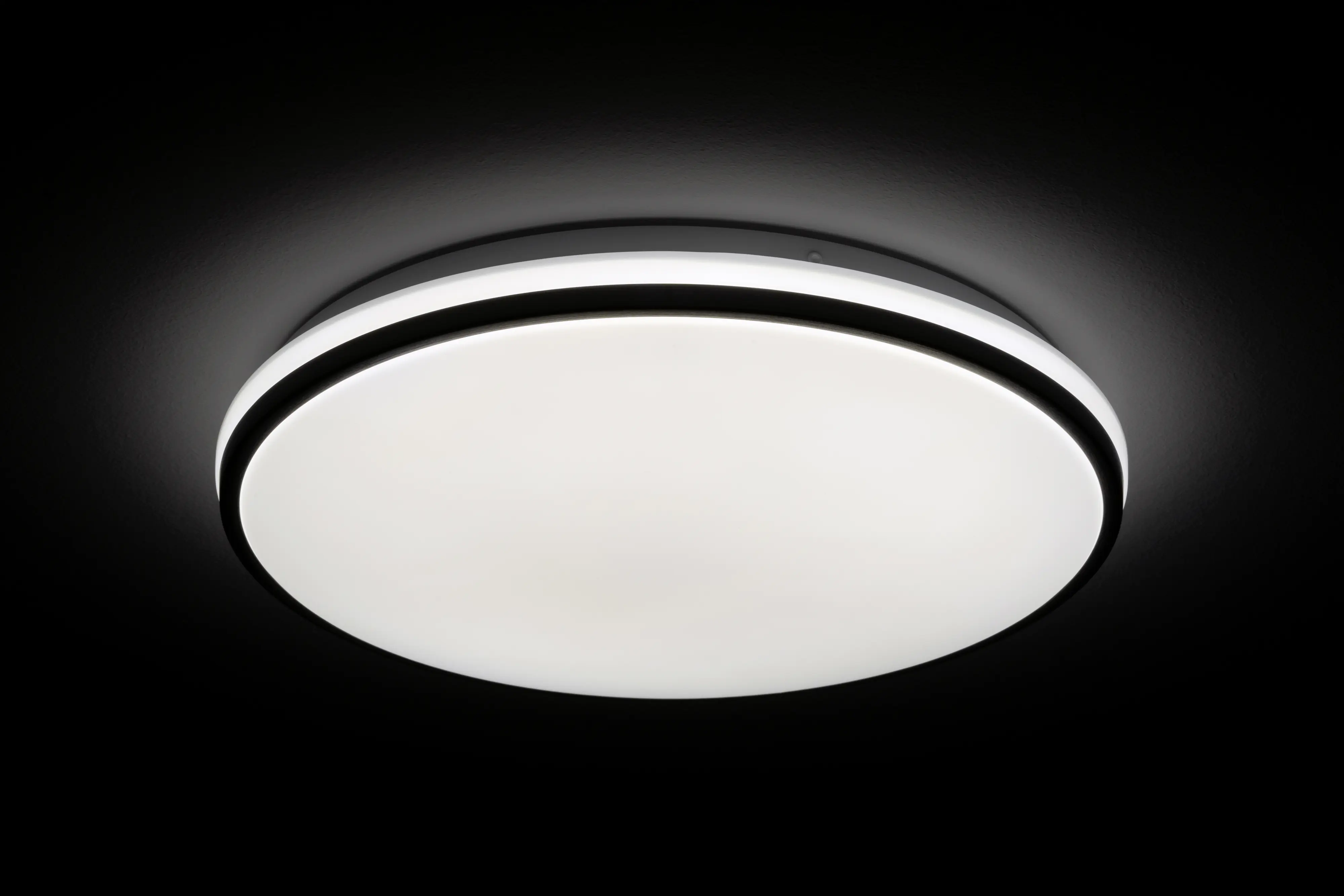 MegaLight LED Deckenleuchte Shining Alu Frame weiß