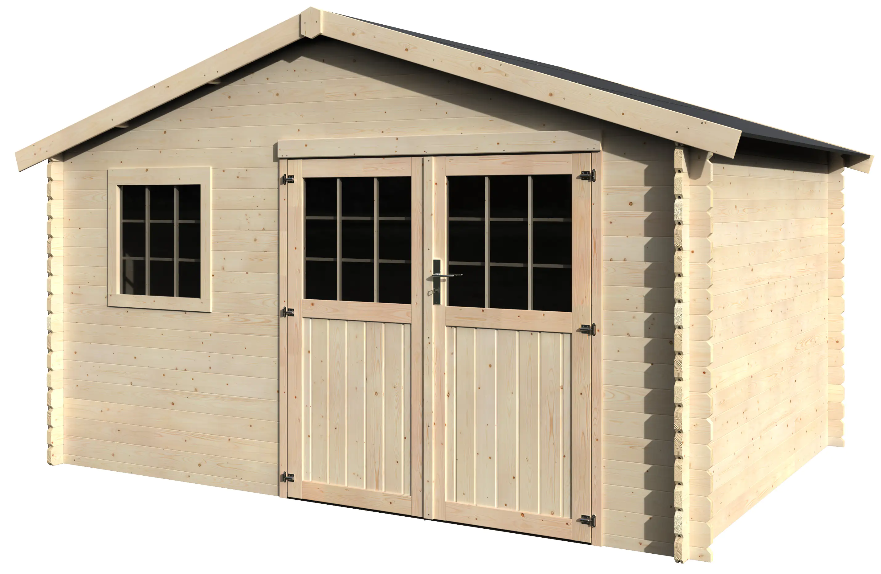 Decor et Jardin Gartenhaus Torcal 400 x 300 cm natur