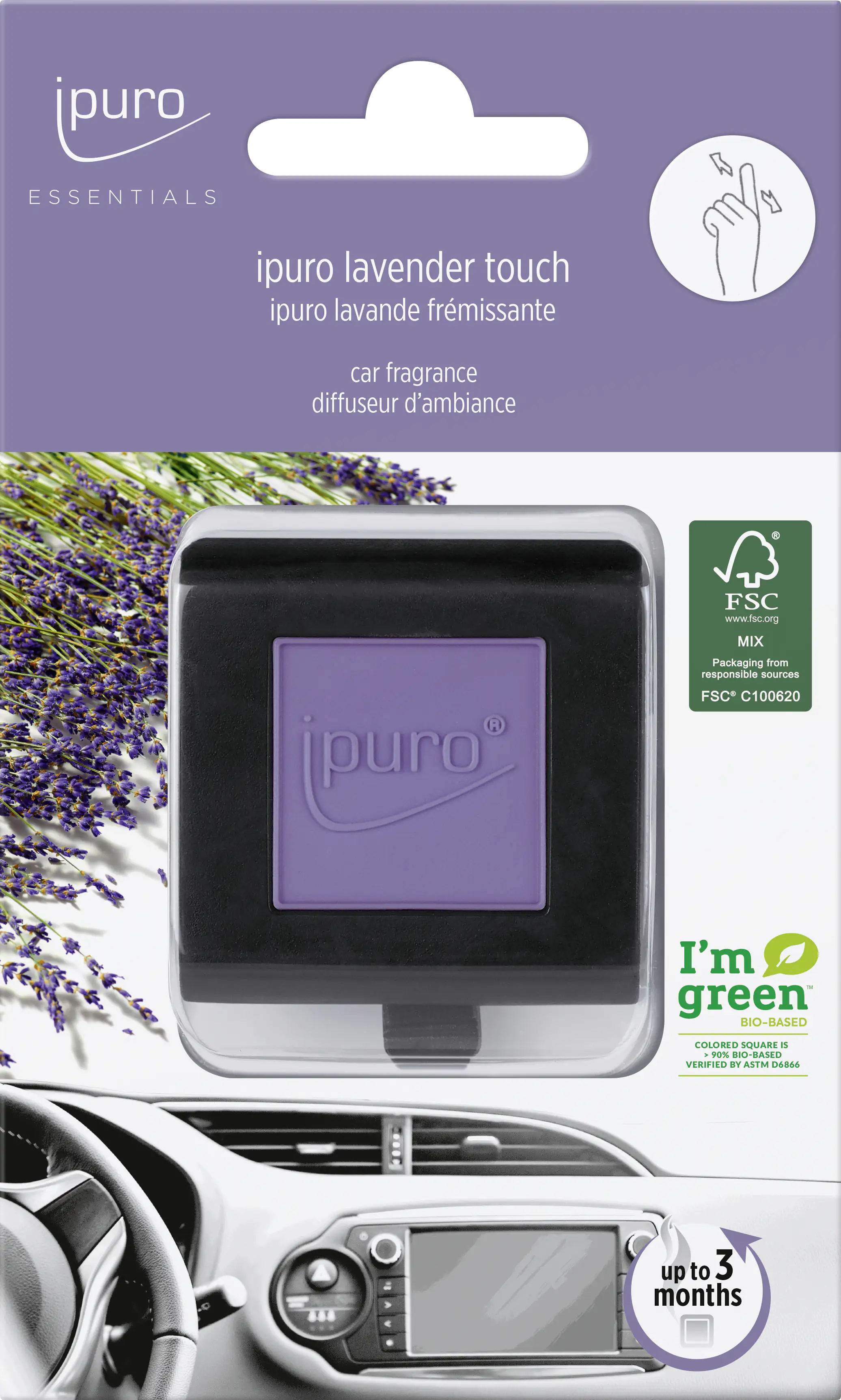 ipuro Essentials Autoduft Lavender Touch ipuro Essentials Autoduft Lavender Touch