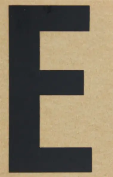 Conacord Klebebuchstabe 55 x 50 mm