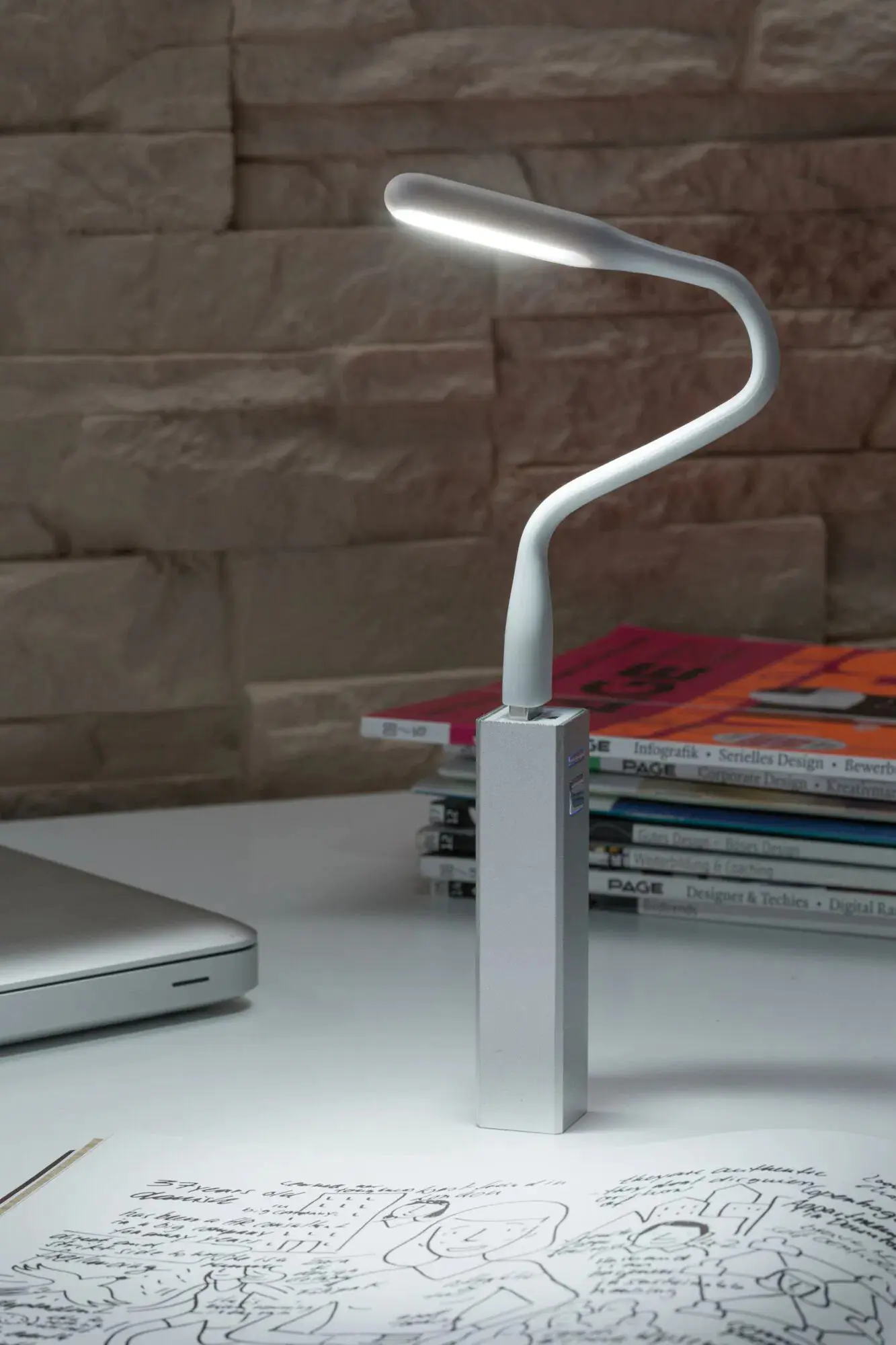 Paulmann USB-Leuchte weiß Tageslichtweiß Paulmann USB-Leuchte weiß Tageslichtweiß