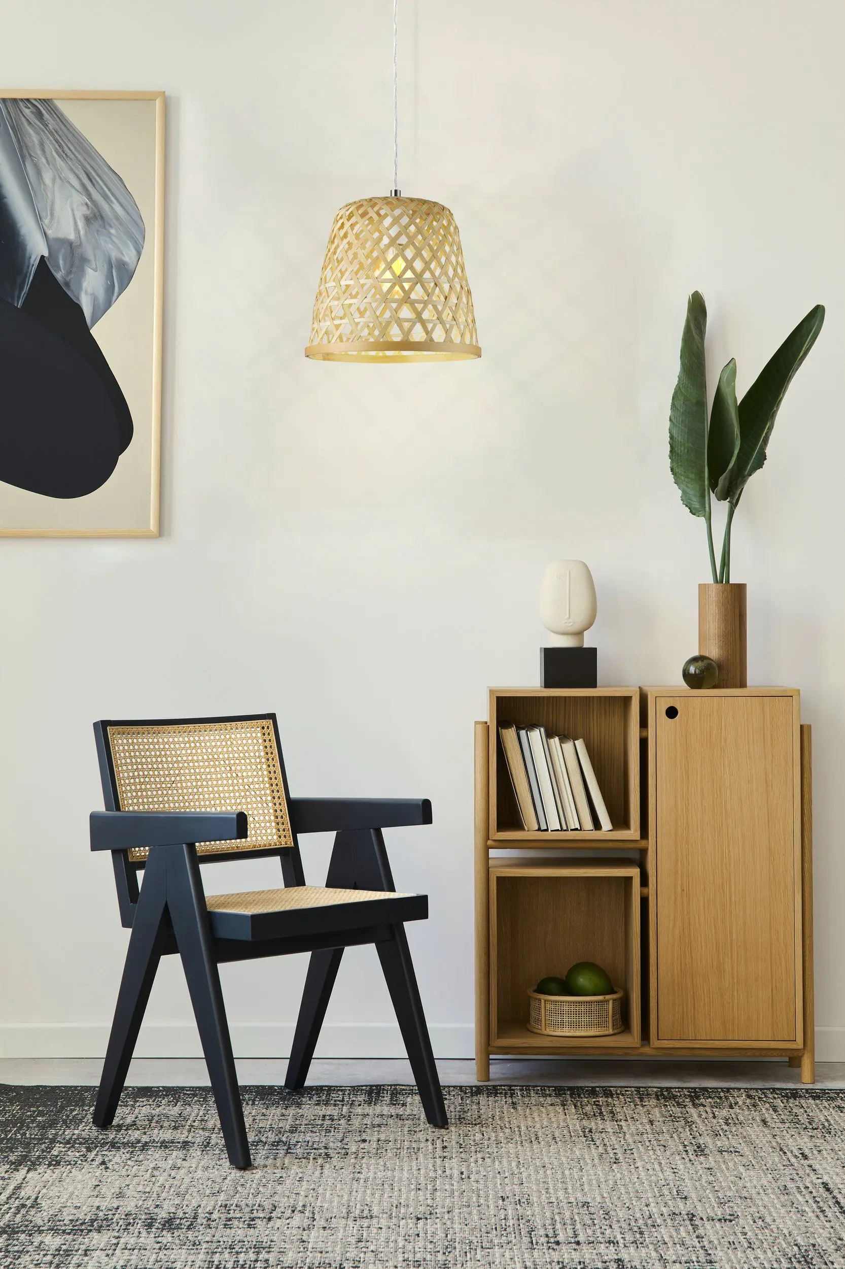 Eglo Pendelleuchte Kirkcolm E27, nickel-matt