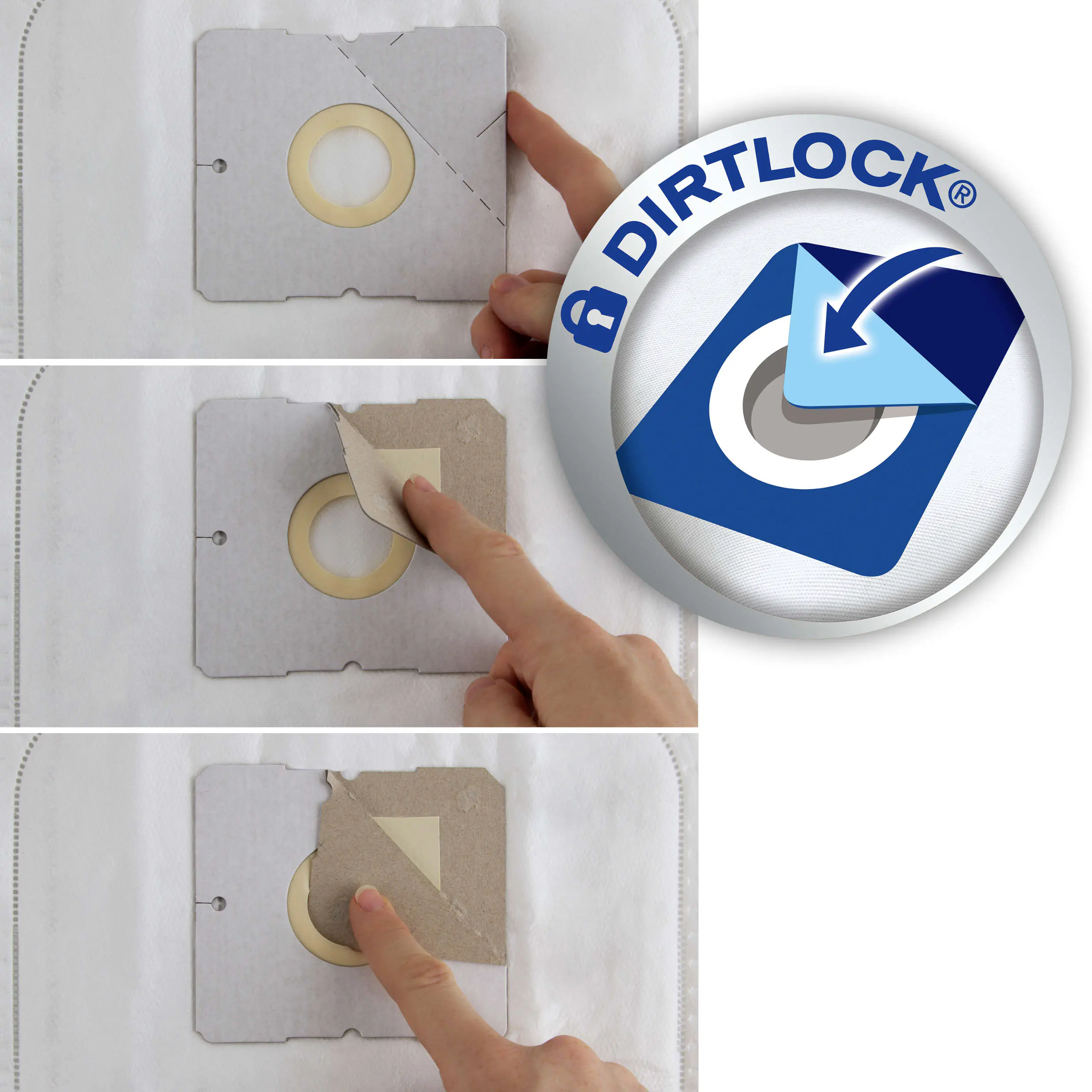 Swirl Y 101 EcoPor Staubsaugerbeutel 4 Staubbeutel + 1 Filter