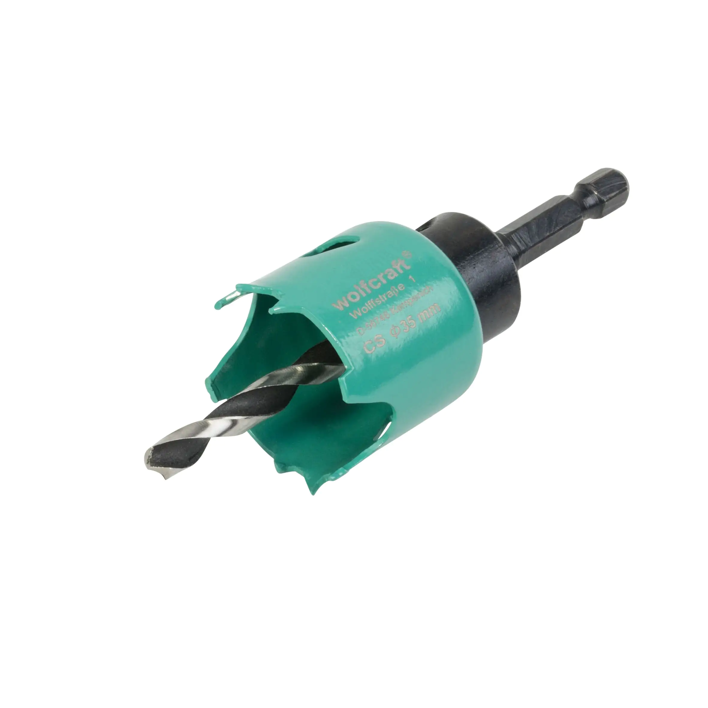 Wolfcraft Lochsäge 30 - 35 mm Carbonstahl