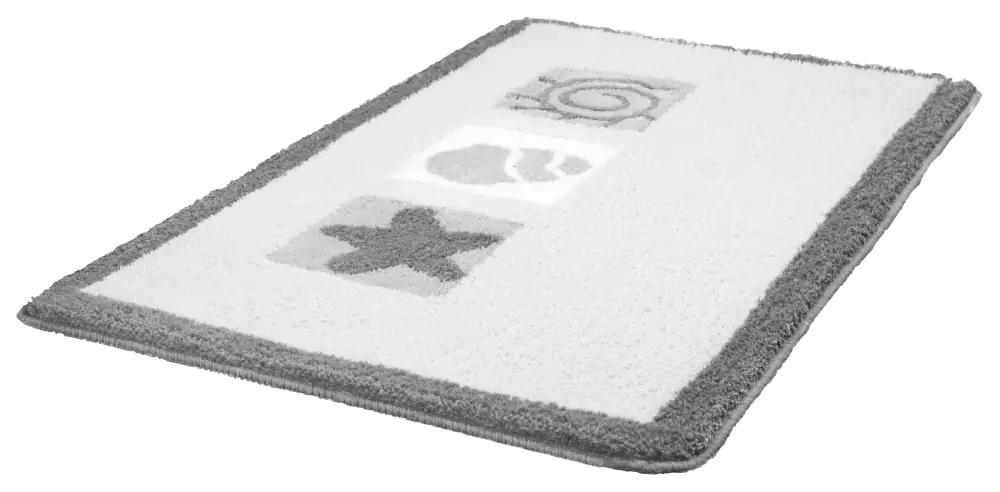 Kleine Wolke Badteppich Beach auster, 60 x 100 cm Kleine Wolke Badteppich Beach auster, 60 x 100 cm