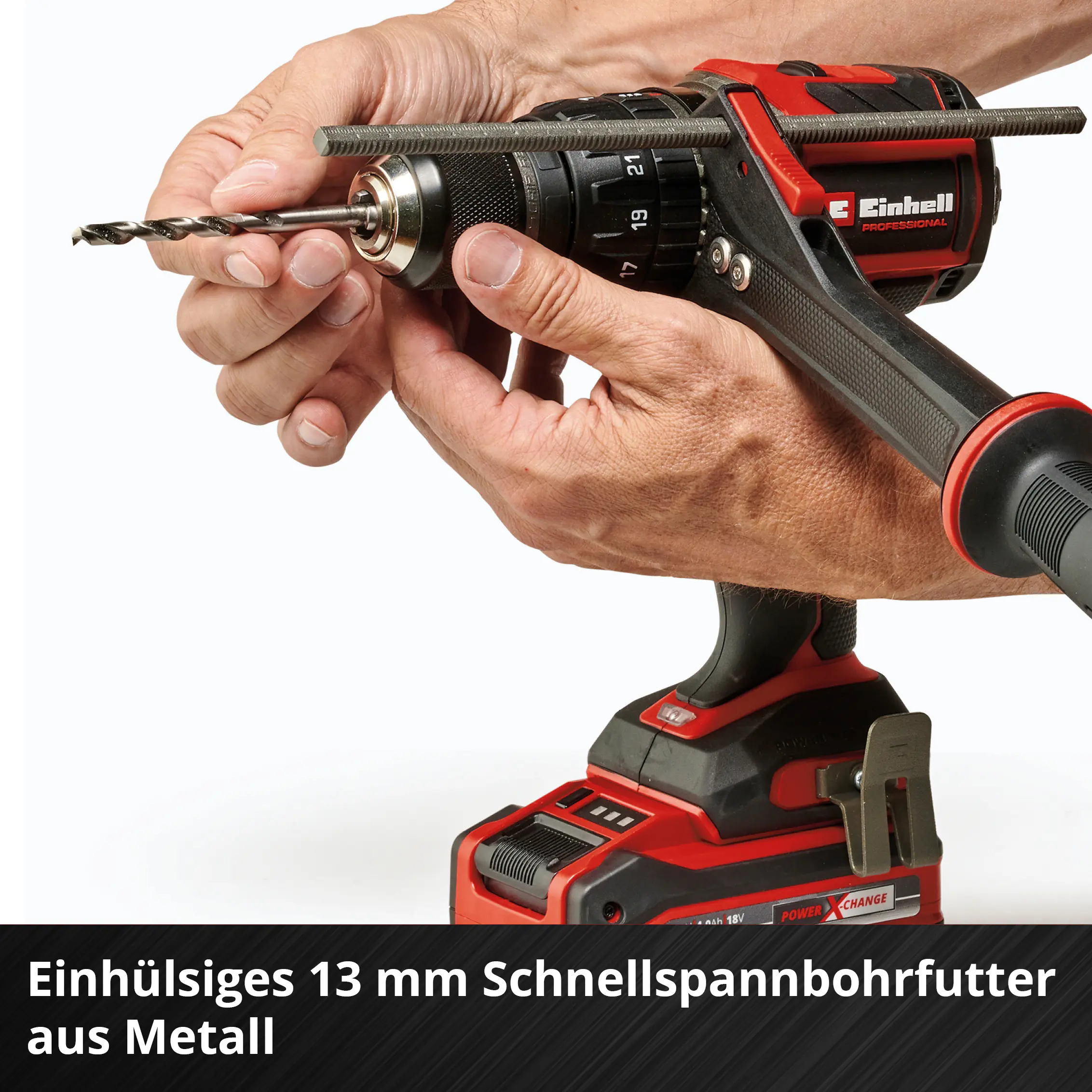Einhell Professional Akku-Schlagbohrschrauber TP-CD 18/120 Li-i BL Solo