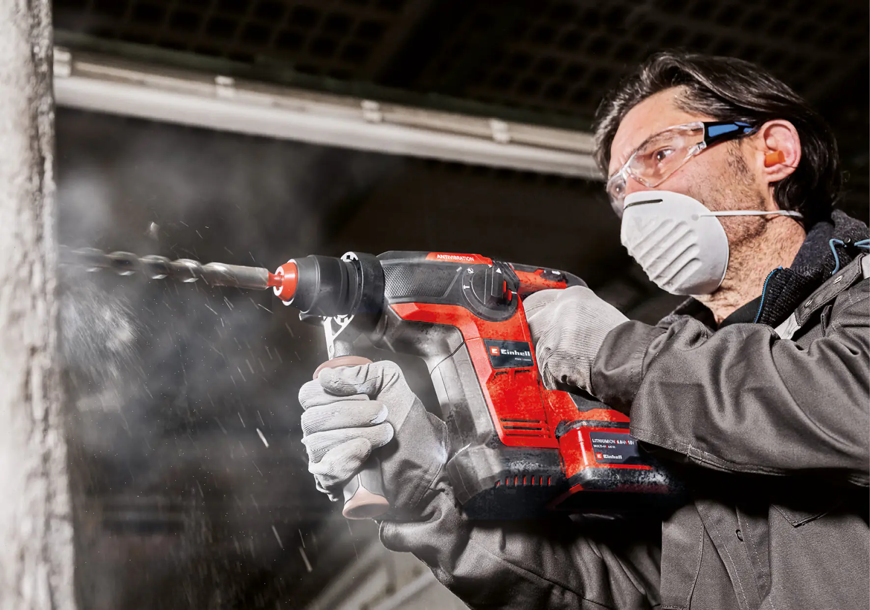 Einhell Professional Akku-Bohrhammer TP-HD 18/26 Li BL Solo Einhell Professional Akku-Bohrhammer TP-HD 18/26 Li BL Solo