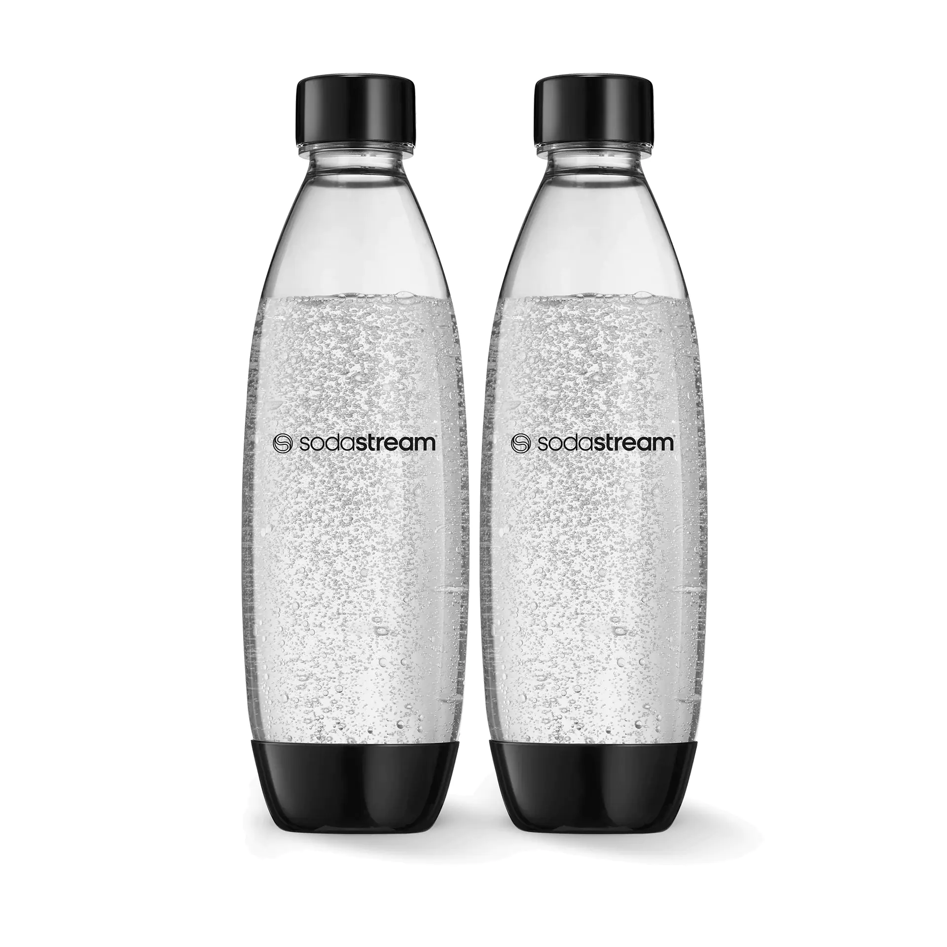 Sodastream spülmaschinengeeignete Kunststoffflasche FUSE 1L 2er-Set schwarz Sodastream spülmaschinengeeignete Kunststoffflasche FUSE 1L 2er-Set schwarz