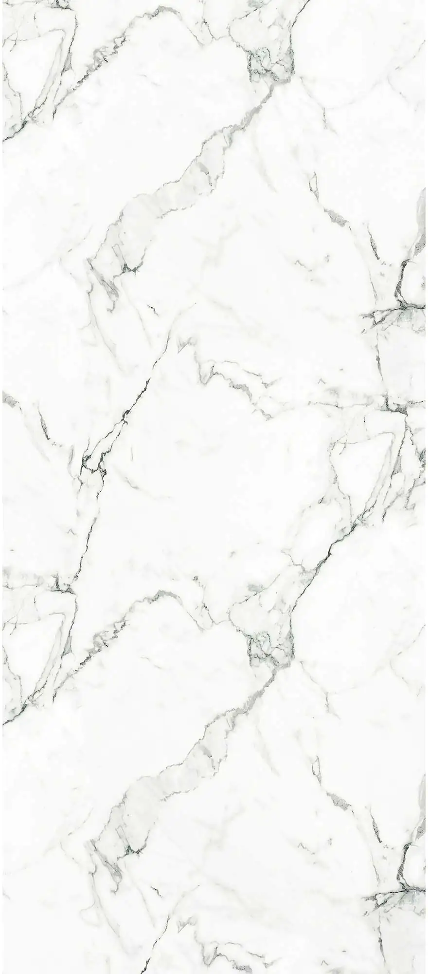 Breuer Duschrückwand Soft-Touch Marmor schwarz / weiß 150 x 255 x 0,3 cm