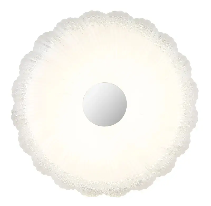 Globo Deckenleuchte Cavendis Ø 38 x 7 cm weiß CCT