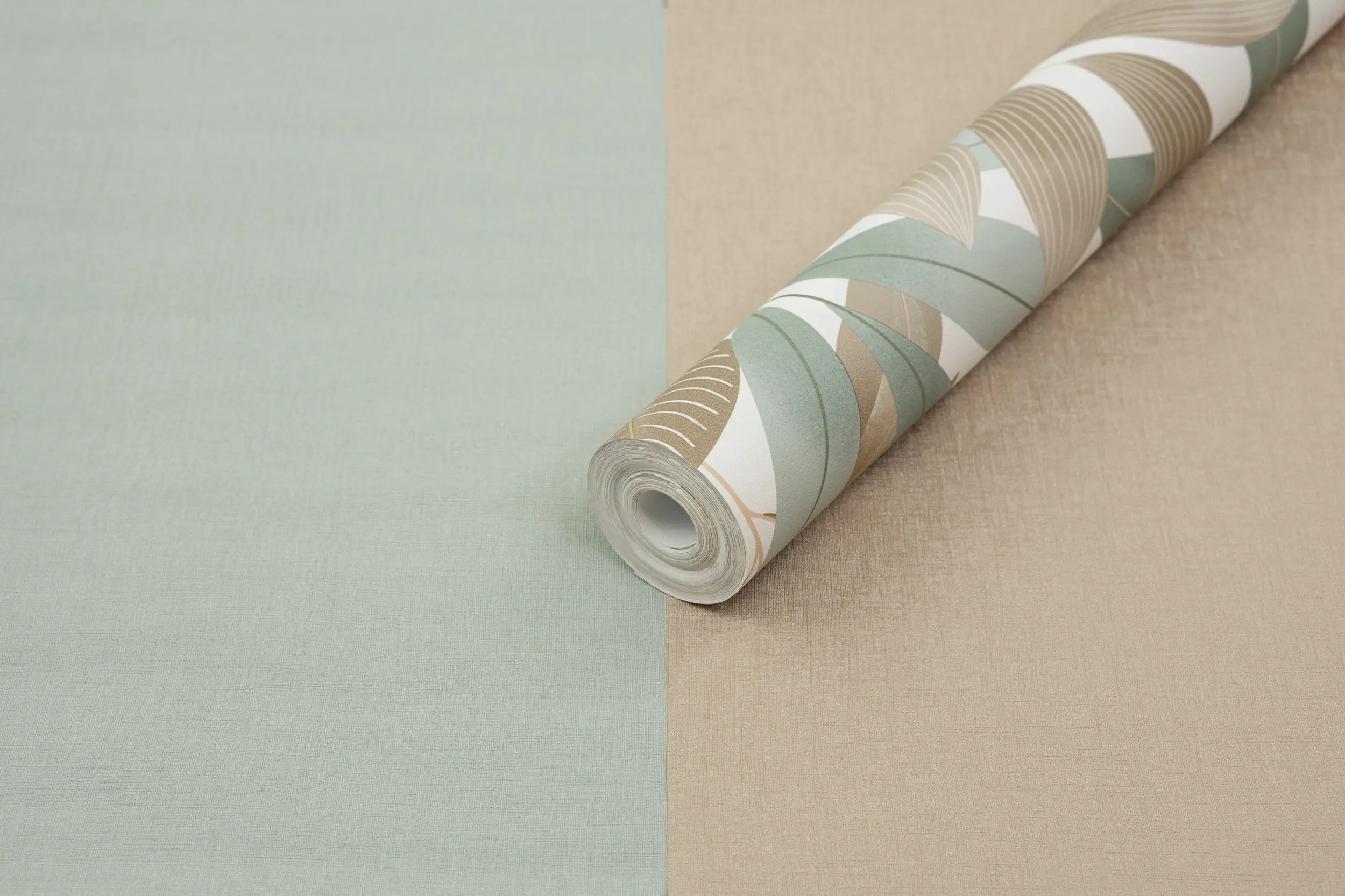 Rasch Vliestapete 687576 Tropical house uni orange, 10,05 x 053 m