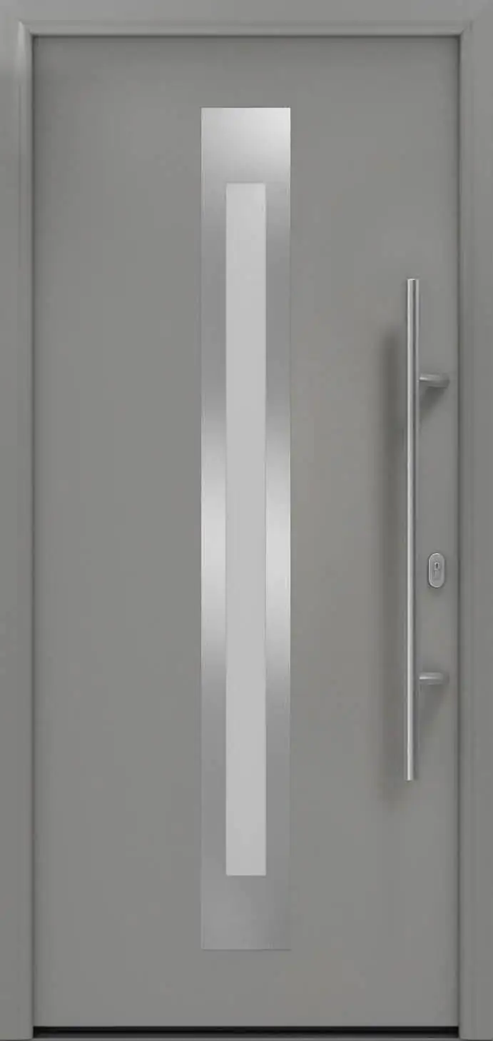 EcoStar Haustür ISOPRO IP 770S graualuminium 110 x 210 cm EcoStar Haustür ISOPRO IP 770S graualuminium 110 x 210 cm