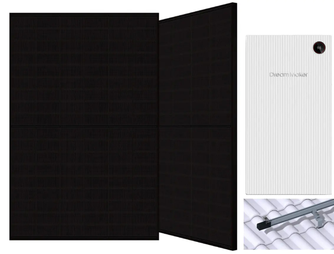 Dream Maker PV-Anlage 8KW ohne Montage inklusive Speicher Dream Maker PV-Anlage 8KW ohne Montage inklusive Speicher