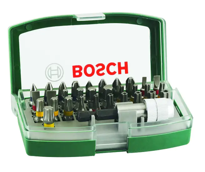Bosch Bit-Set Promoline 32-teilig mit Schnellwechsel-Bithalter 1/4" Bosch Bit-Set Promoline 32-teilig mit Schnellwechsel-Bithalter 1/4"