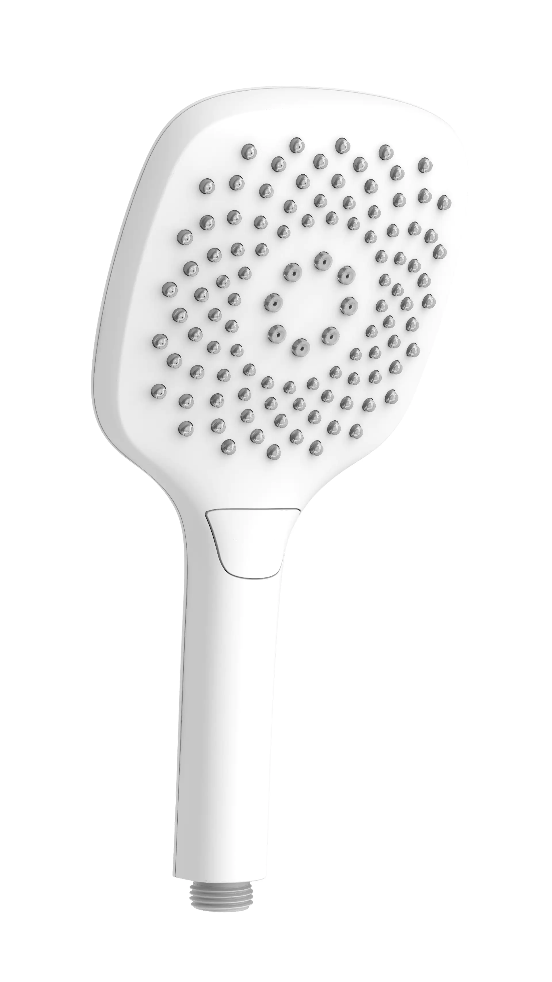 Primaster Handbrause 3 Strahlarten Water Flow quadratisch weiß wassersparend Primaster Handbrause 3 Strahlarten Water Flow quadratisch weiß wassersparend