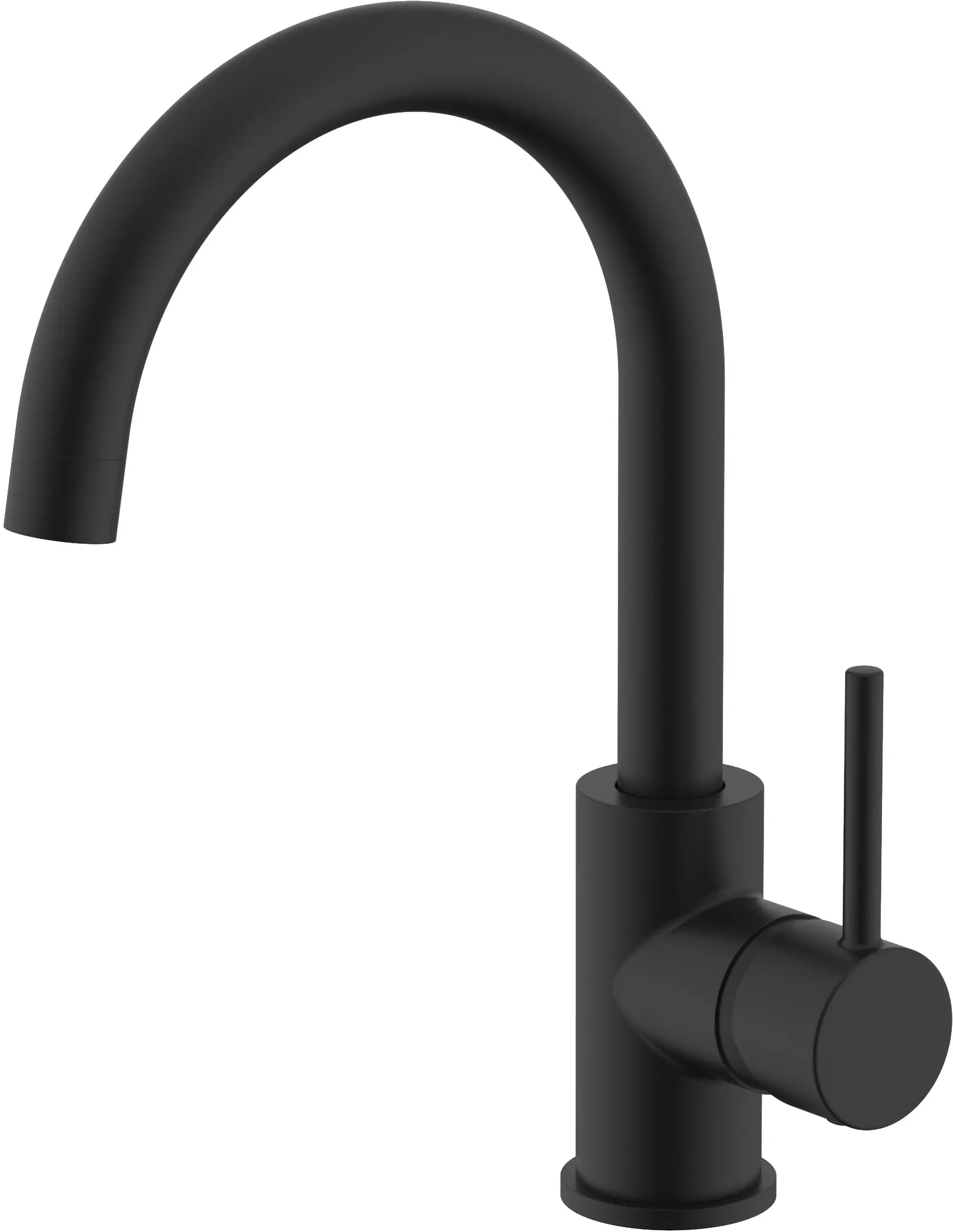 Primaster Küchenarmatur Korfu schwarz matt 