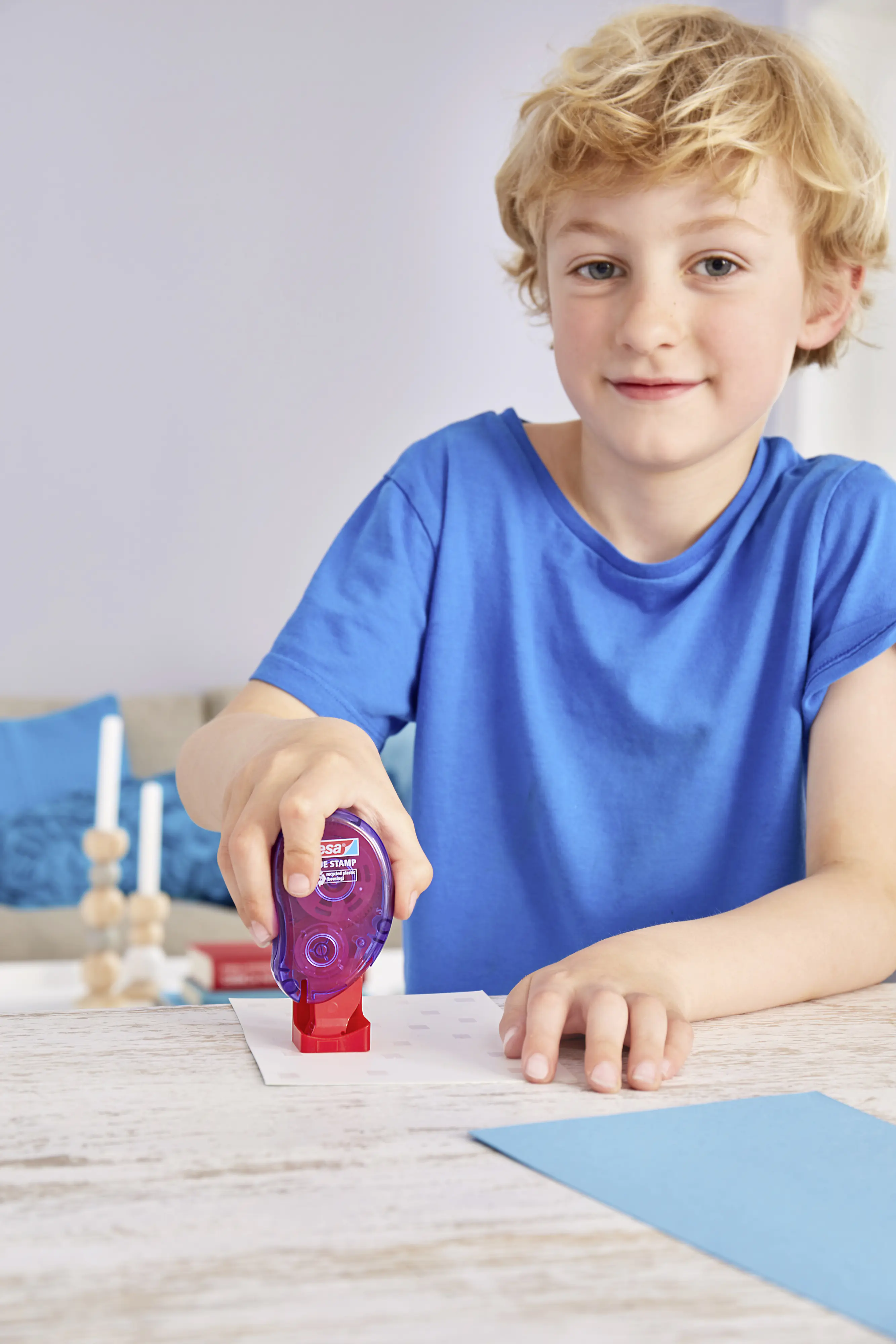 tesa Klebestempel permanent ecoLogo 1100 Klebepads