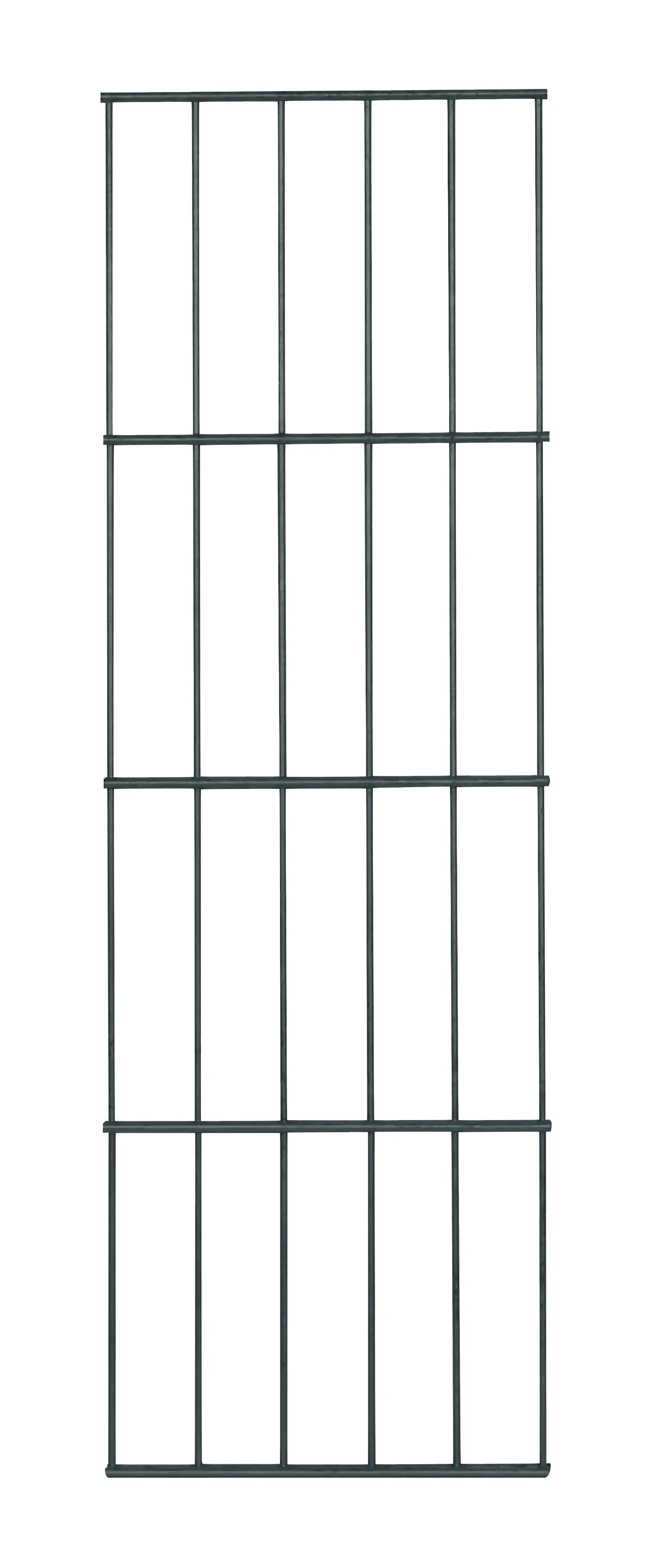 Alberts Seitengitter Cluster 250 mm 80 x 25 cm 6/5/6 anthrazit