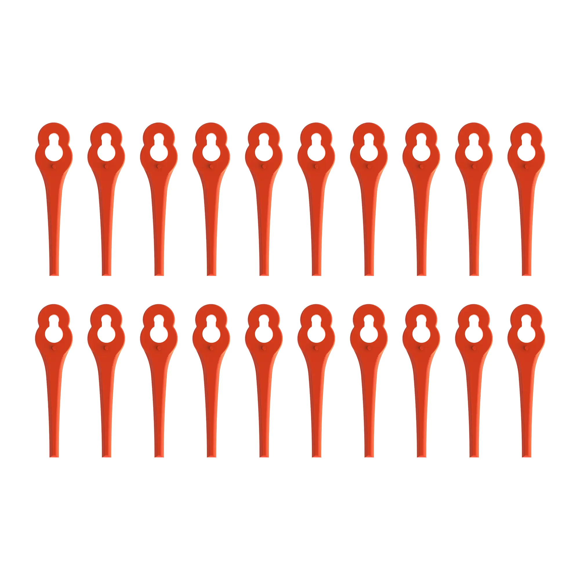 Litheli Ersatzmesser Nylon 20 Stk., für Litheli Rasentrimmer