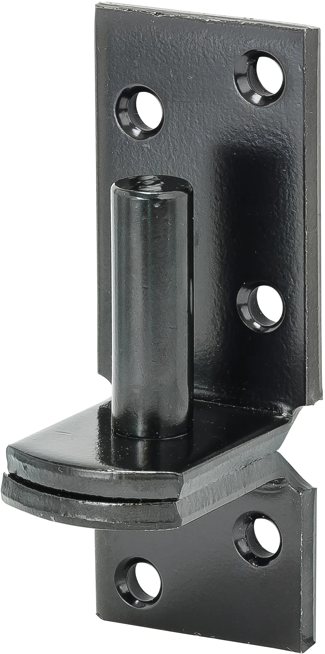 Vormann Aufschraubkolben für Torbeschlag Stahl 8,5 x 3,3 cm schwarz