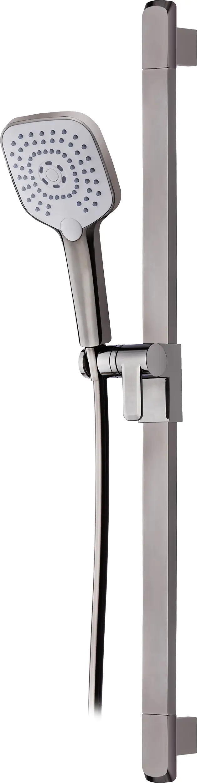 Primaster Brausegarnitur 3 Strahlarten Prag silbergrau 82 cm