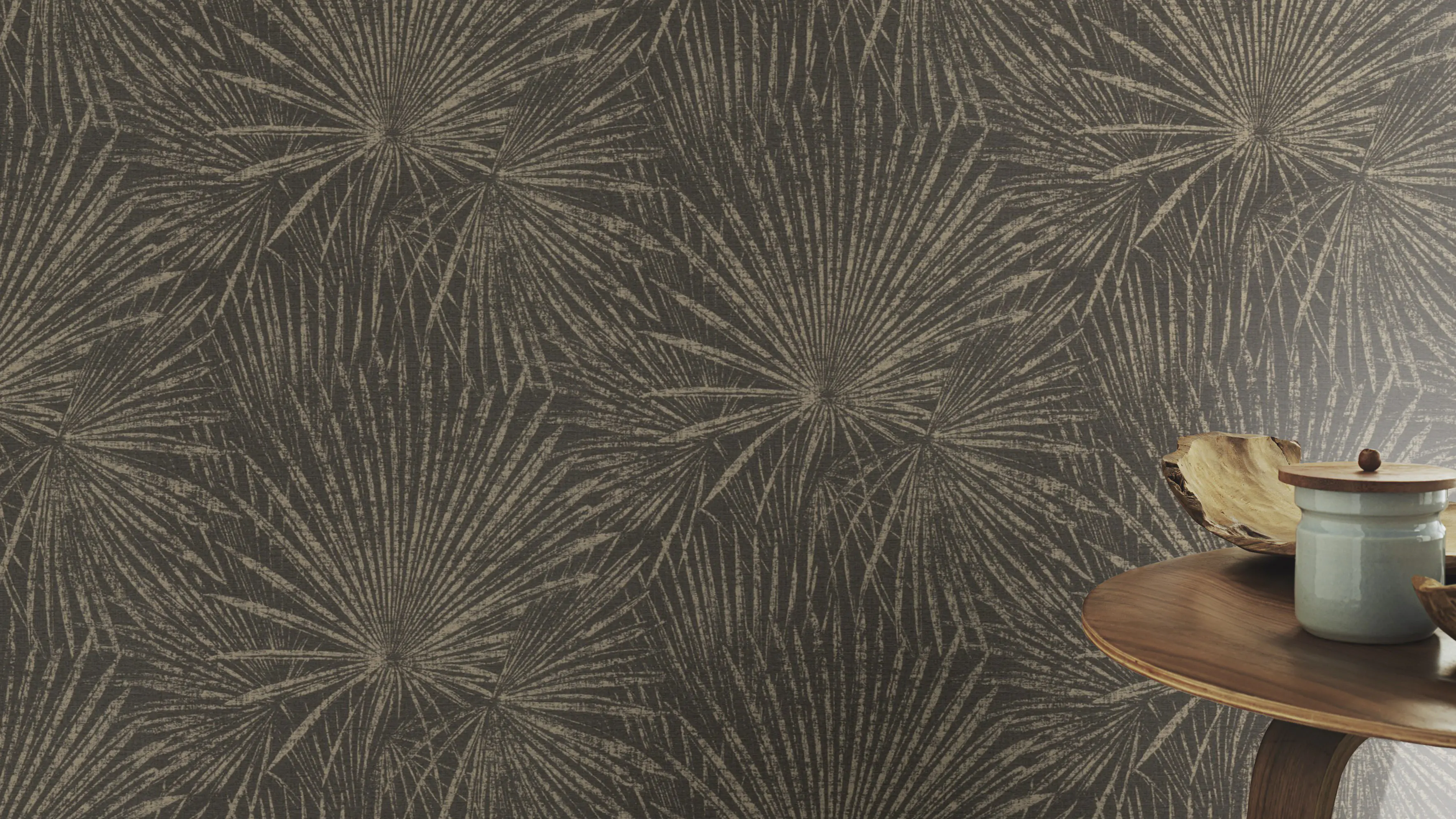 Rasch Vliestapete 555745 Grau-Grauschwarz Muster & Motive 10,05 m x 0,53 m