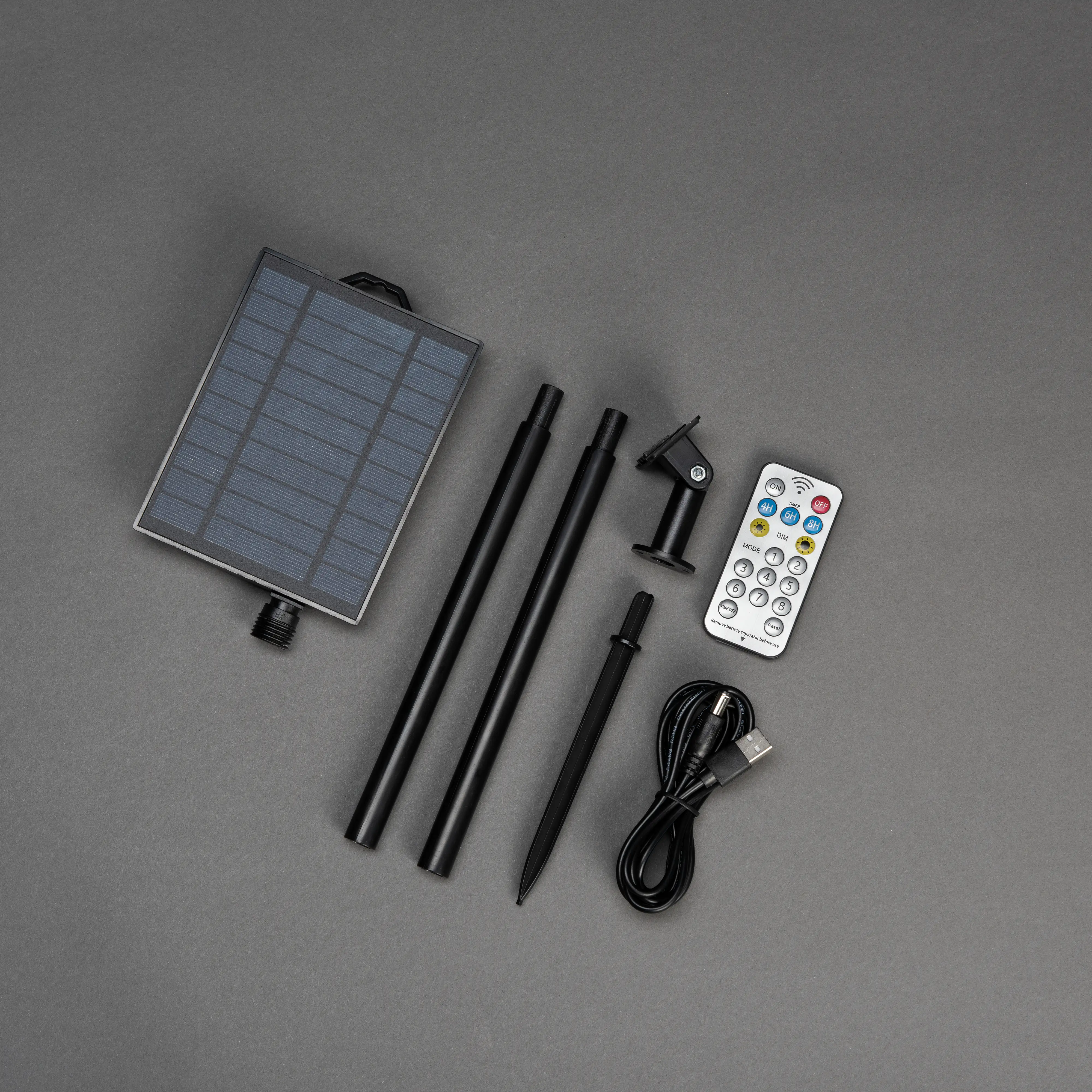 Konstsmide LED Solar Sternen Lichtervorhang 77 bernsteinfarbene Dioden Konstsmide LED Solar Sternen Lichtervorhang 77 bernsteinfarbene Dioden