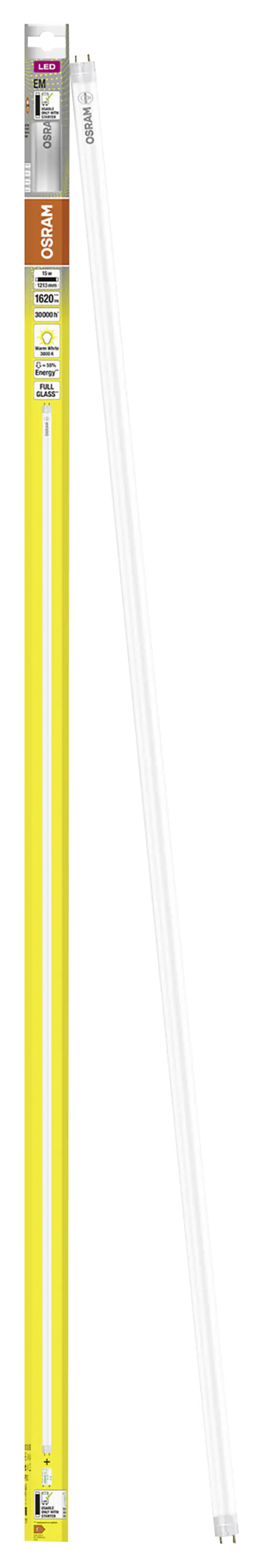 Osram LED Röhre T8 1,2 m G13 15 W warmweiß