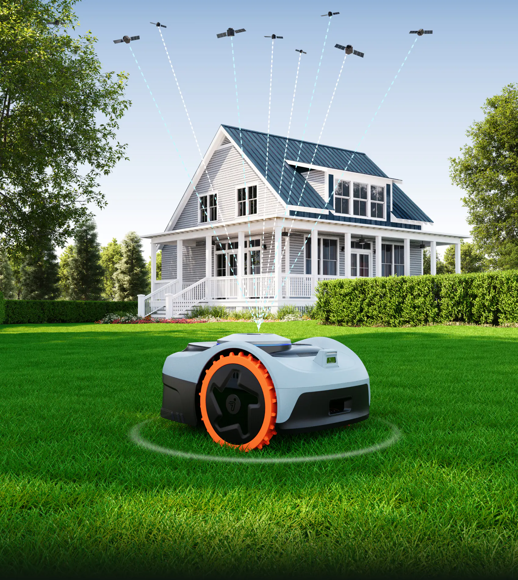 Segway Mähroboter Navimow i206E AWD 21,6 V 18 cm Schnittbreite 600 m²