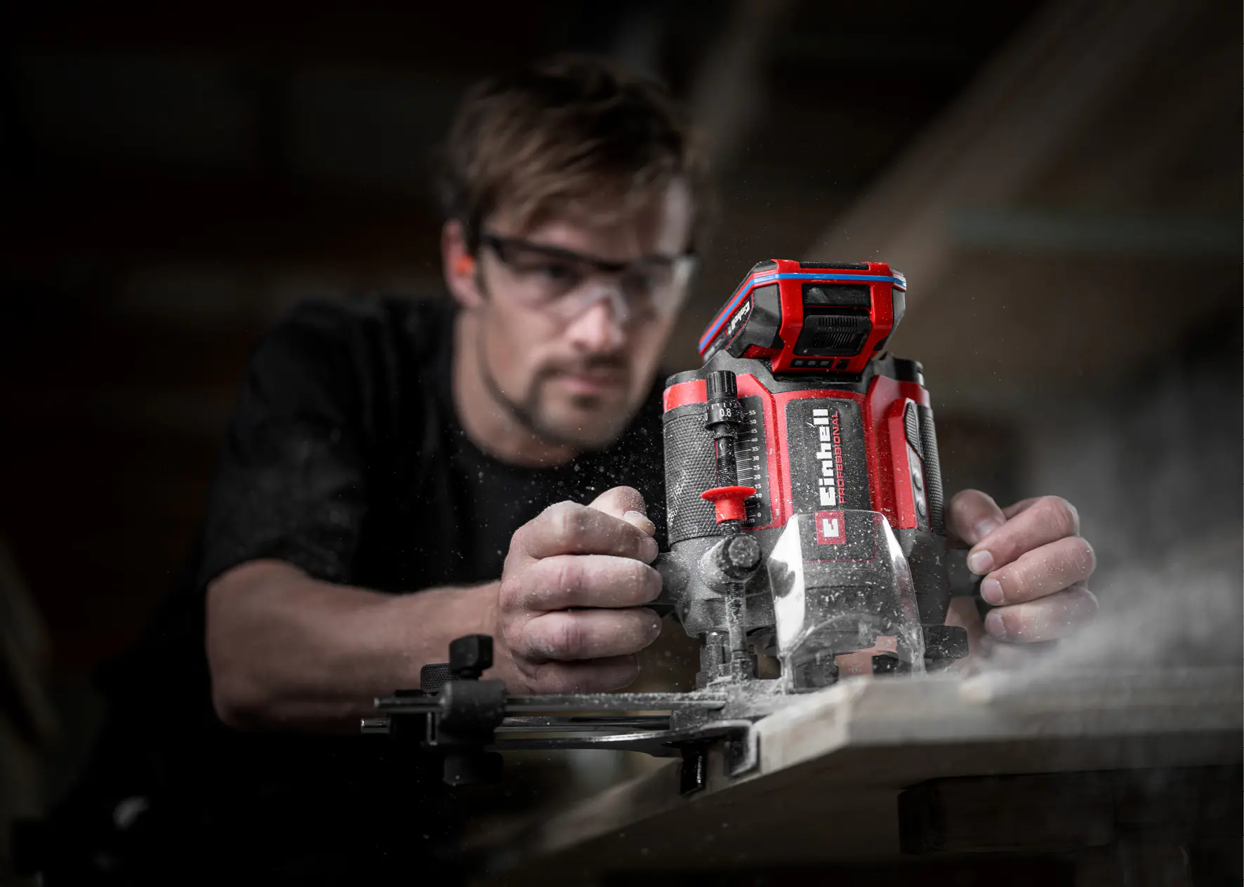 Einhell Professional Akku-Oberfräse TP-RO 18/55 Li BL Solo