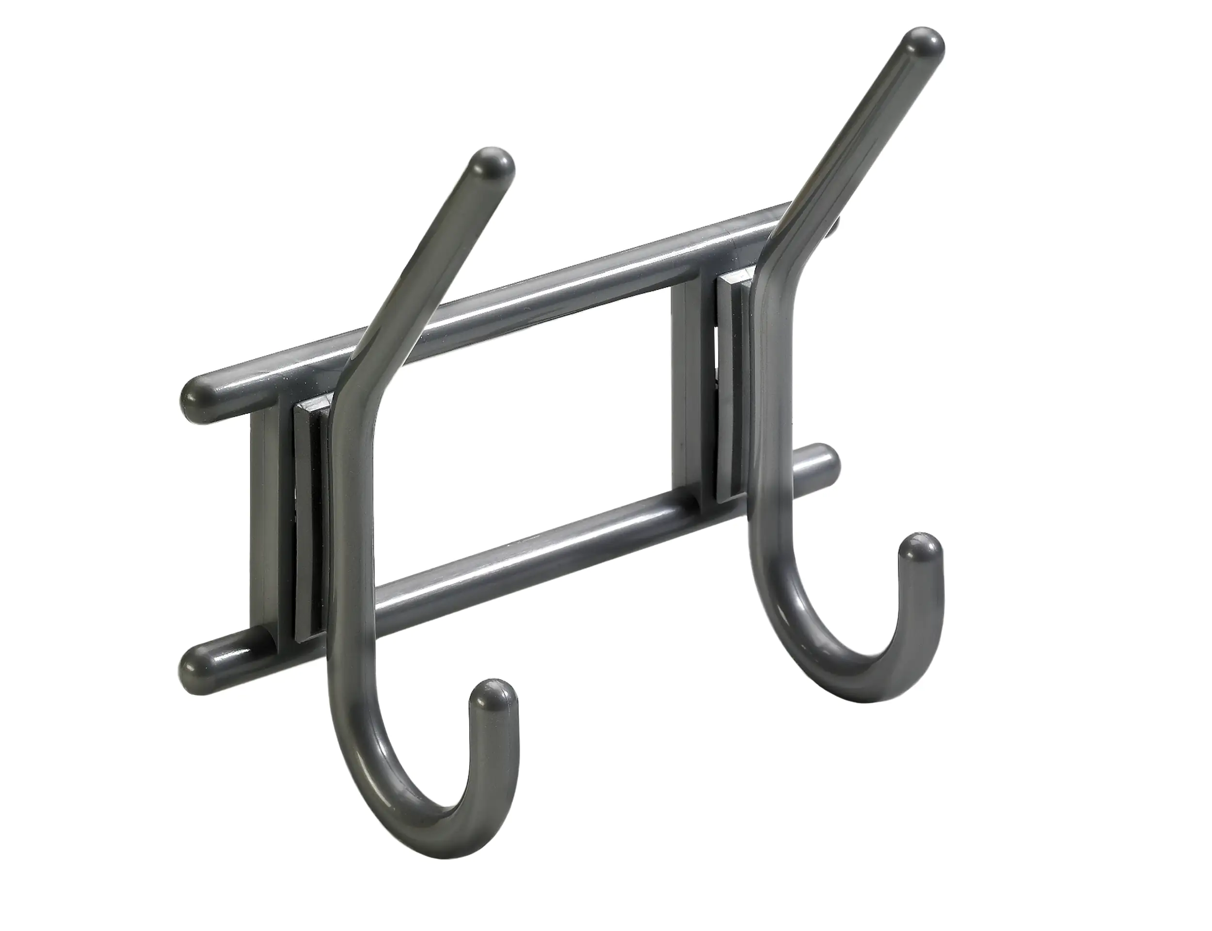 Hettich Garderobenhaken 2 Haken 16,3 x 15,0 x 7,0 cm anthrazit Hettich Garderobenhaken 2 Haken 16,3 x 15,0 x 7,0 cm anthrazit