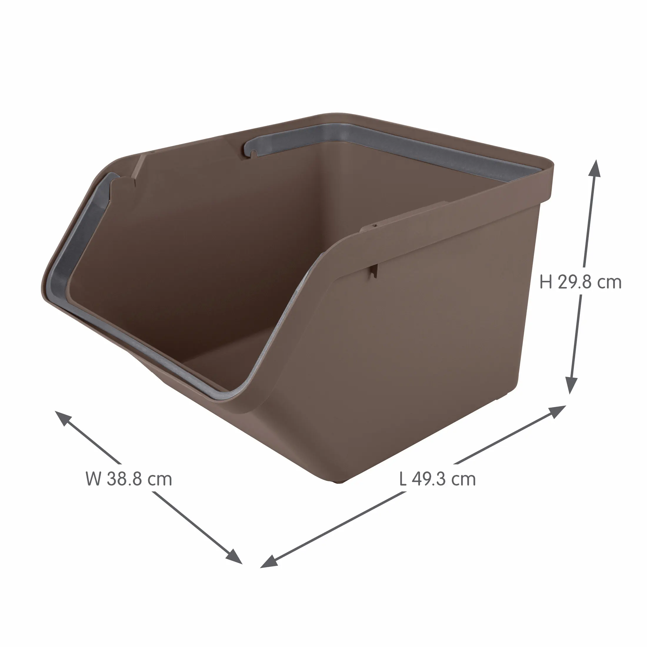 Sunware Sortiereinheit Sigma Home 45 L schoko