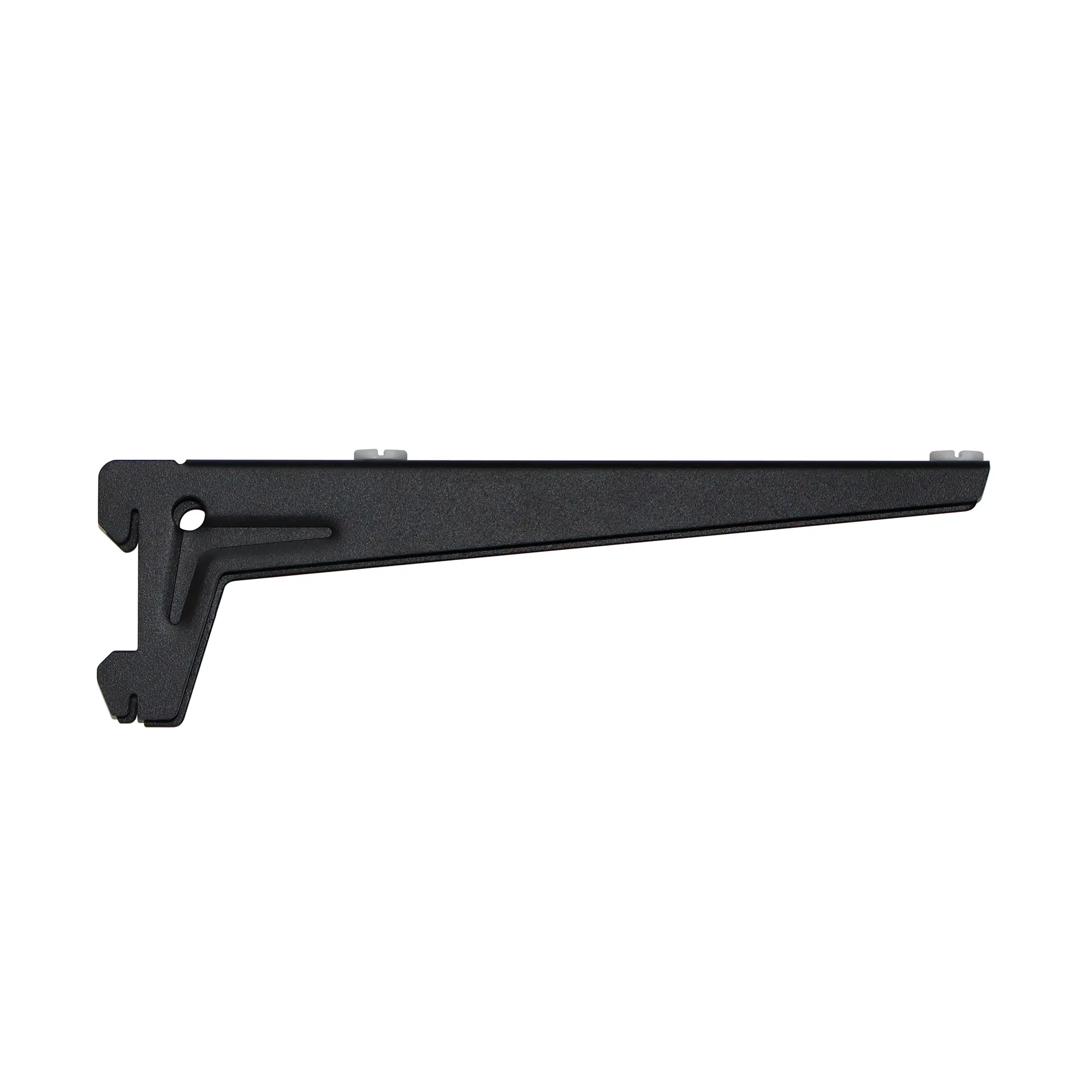 TrendLine Winkelträger 1-reihig/2-reihig schwarz 23 x 5 cm 2 Stück
