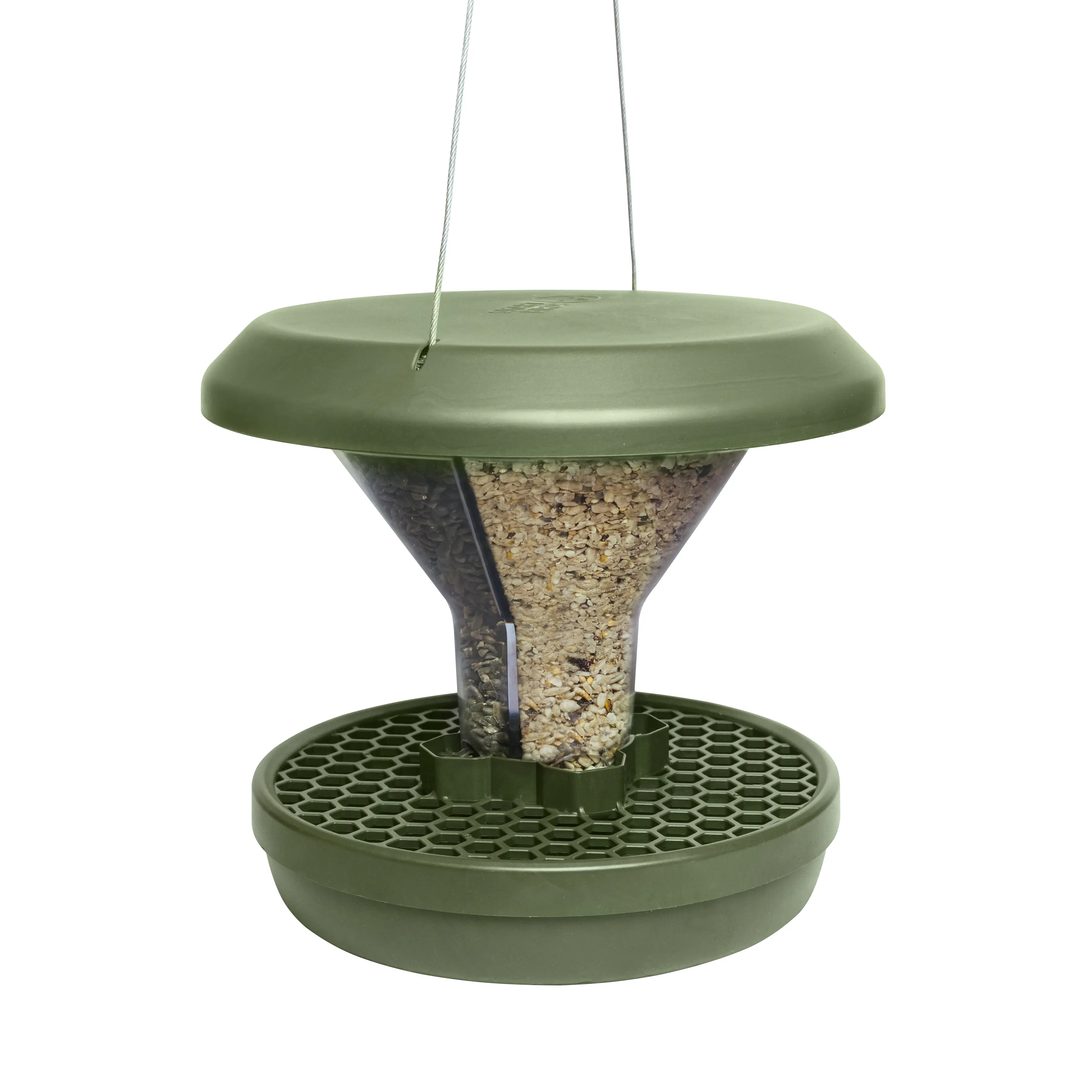 Swissinno Vogelfutterhaus Davos dunkelgrün Swissinno Vogelfutterhaus Davos dunkelgrün