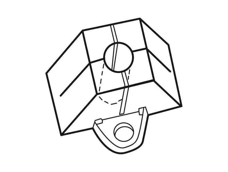 Gutta Abstandshalter Trapez 20 Stk. transparent