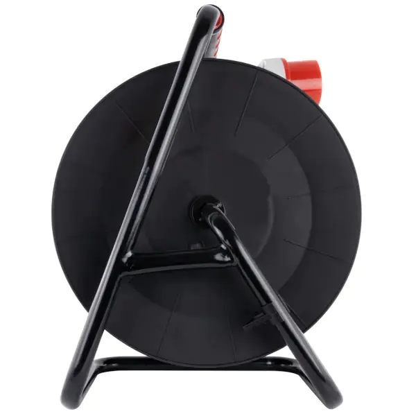 REV CEE-Kabeltrommel Außen 25 m H07RN-F 5G2,5mm², schwarz rot