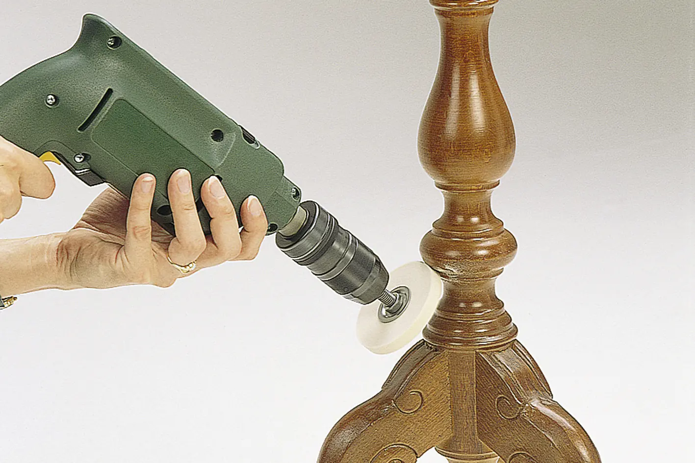 Wolfcraft Polierfilzscheibe 75 x 10 mm