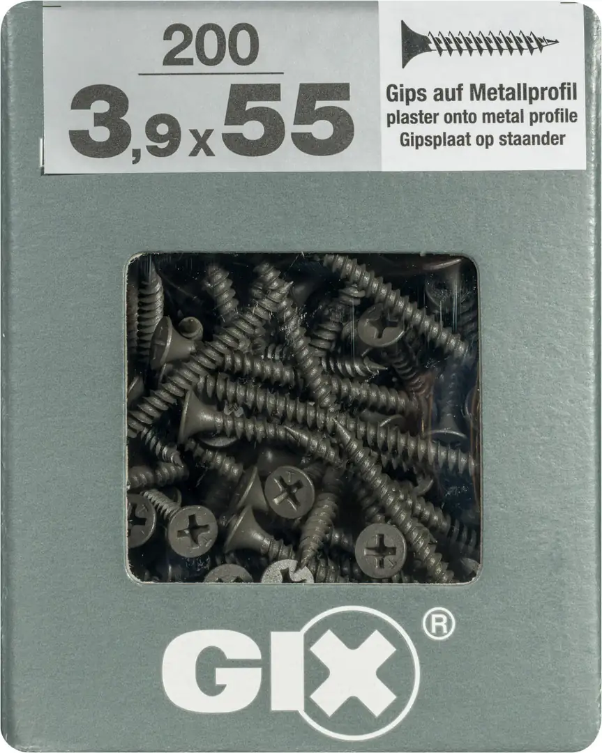 Spax Schnellbauschrauben 3.9 x 55 mm PH 2 Feingewinde - 200 Stk. Spax Schnellbauschrauben 3.9 x 55 mm PH 2 Feingewinde - 200 Stk.