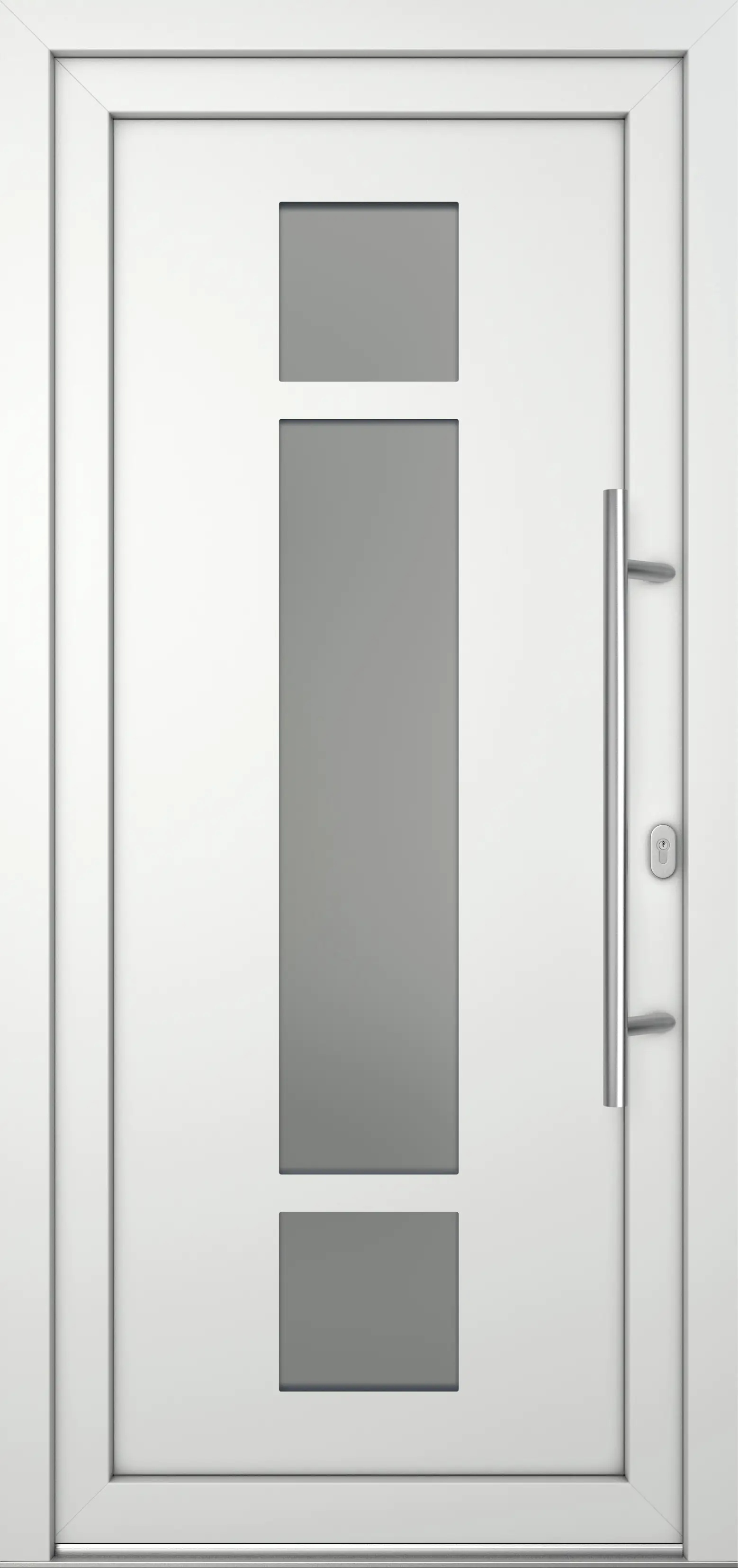 Meeth Haustür Optimal Pro PVC Modell 102 88 x 200 cm DIN Rechts weiß Meeth Haustür Optimal Pro PVC Modell 102 88 x 200 cm DIN Rechts weiß