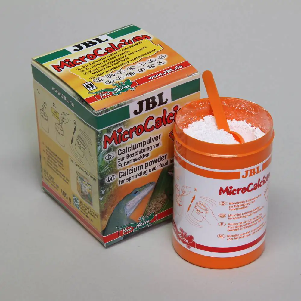 JBL MicroCalcium Mineralienfutter für alle Reptilien 100 g JBL MicroCalcium Mineralienfutter für alle Reptilien 100 g
