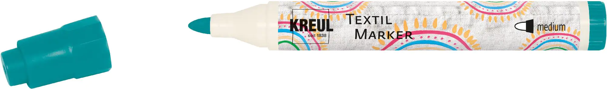 Kreul Textil Marker medium türkis